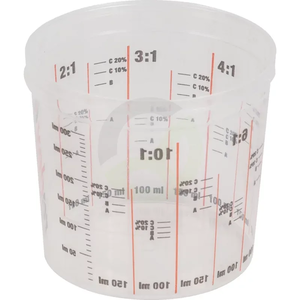Posoda za mešanje barve s skalo - 385 ml
