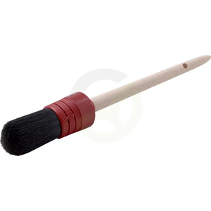 Okrogli čopič črn - velikost 6 - fi 30 mm