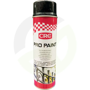 Temeljna barva v spreju Pro Paint črna sijoča - 500 ml