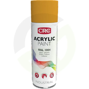 Akrilna barva v spreju - RAL 1004 - zlato rumena - 400 ml - sprej