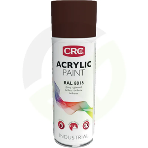 Akrilna barva v spreju - RAL 8016 - mahagoni rjava - 400 ml - sprej
