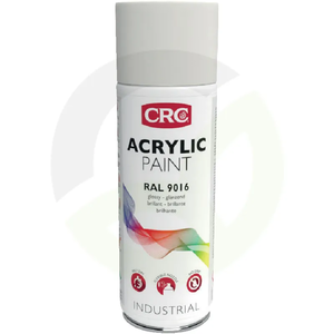 Akrilna barva v spreju - RAL 9016 - prometno bela - 400 ml - sprej