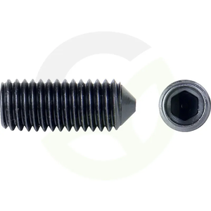 Navojni zatič M6 x 8 mm 45H, golo jeklo, DIN914
