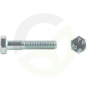 Matični vijak M10 x 45 mm, delni navoj, kakovost 10.9 pocinkano jeklo, DIN931