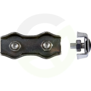 Sponka za žico dvojna 3,0 mm - V4A nerjavno jeklo - polirana