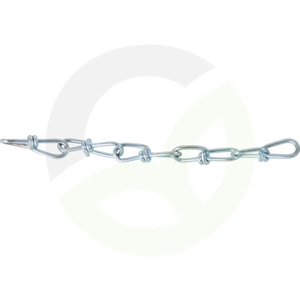 Pletena veriga 2,8 x 39 x 12,5 mm pocinkano jeklo - DIN5686