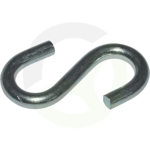 S-kavelj 3 x 25 x 3,5 mm pocinkano jeklo
