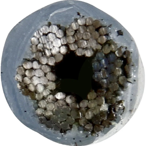 Jeklenica 4,0 mm - oplaščena z umetno maso pocinkano jeklo