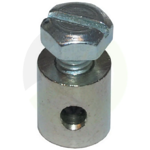 Zaključek žice z vijakom fi 8,0 x 9,0 mm - šestrobi vijak - 10 Kos za žico fi 2,6 mm
