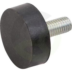 Gumijasti-kovinski blažilnik tip 4, 40 x 20 mm cilindrični 1x zunanji navoj M8 x 23 mm
