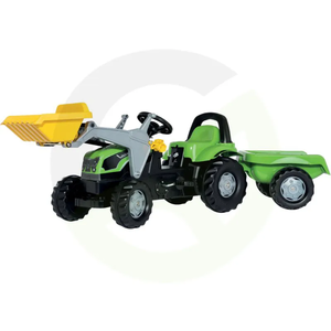 Poganjalček - Traktor Deutz Agro Plus z nakladalnikom in prikolico, Rollykid