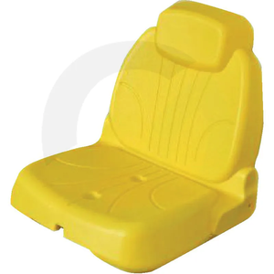 Sedež traktorja RollyToys rumen