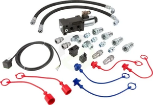 6/2 Garnitura ventilov 12 Vdc, s spojko - AK Regeltechnik 6212AK10141SET