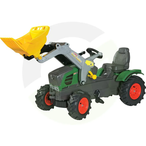Poganjalček - Traktor Fendt 211 Vario z nakladalcem in gumijastimi kolesi