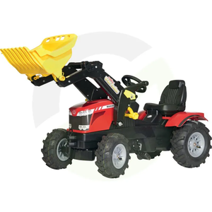 Poganjalček - Traktor farm TRAK MF8650 z nakladalcem