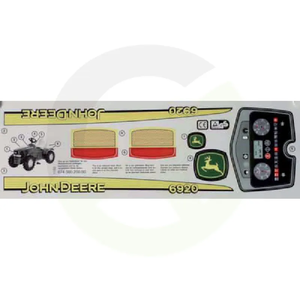 Nalepke traktorja John Deere 6920