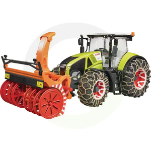 Bruder traktor Claas Axion 950 s snežno frezo (03017)