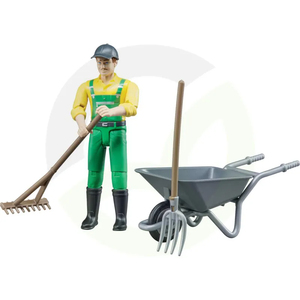 Bruder figura kmeta z orodjem (62610)