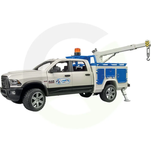 Bruder RAM 2500 servisni tovornjak z rotacijsko lučjo (02509)
