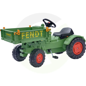 Poganjalček - Traktor Fendt s transporterjem