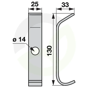 Varovalo vzmetnega kraka Stoll ZN9891103Z