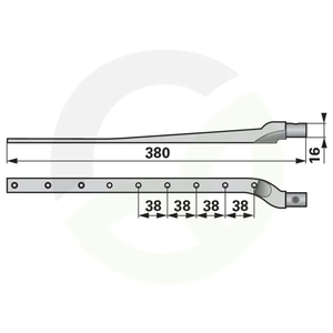 Glava kose zgornja ESM 3450610
