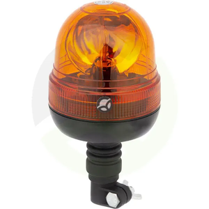 Halogena rotacijska luč - 55W - 12V - jantar - DIN drog - Ø 127 mm x 240 mm - Gopart LA25010