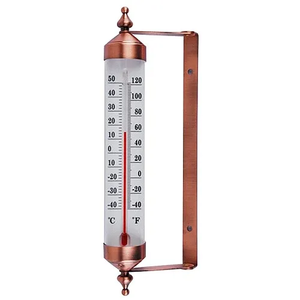 Termometer kovinsko ohišje 265x80x40mm arabski