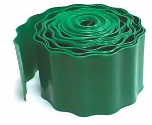 Obroba vrtna pvc 150mmx9m, zelena