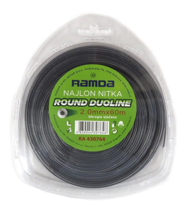 Duoline okrogla najlon nitka 2,0mmX60m
