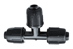 Priključek t za cev Dripline fi16x16x16mm 2kos