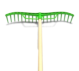 GRABLJE PVC Z ROČAJEM 170 cm, 19 zob