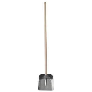 Lopata alu 26x29 cm z lesenim ročajem 120 cm