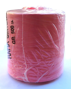 Ramda rafia RF500PZ sintettic rdeča, 500gr