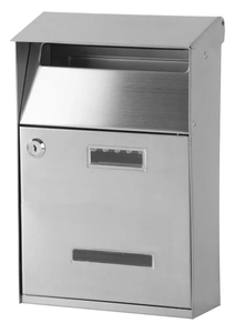Poštni nabiralnik inox 320x215x105mm