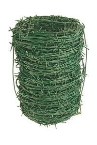 Bodeča žica 50 m x 2,10 mm pocinkana s PVC prevleko
