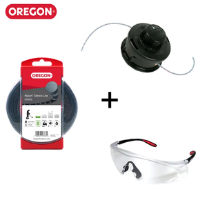 Oregon univerzalna glava + očala + naylon nitka