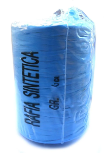 Ramda rafia RF200PZ sintettic modra, 200gr