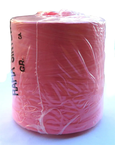 Ramda rafia RF200PZ sintettic rdeča, 200gr