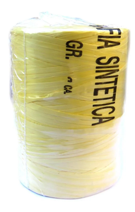 Ramda rafia RF200PZ sintettic rumena, 200gr