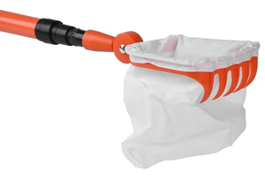 Obiralec sadja 2v1, aluminij, teleskopski ročaj do 360 cm