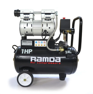 Ramda kompresor tihi brezoljni 24l - 0,75kw - 8bar - 60l/min