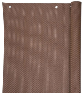 Mreža za senco 0,9x3m, uv, 800g/m2, rjava