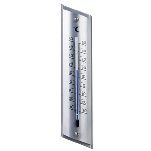 Termometer na alu podlogi 230x53x16mm