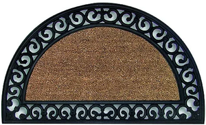 Predpražnik polkrog z ornamenti 45x75cm