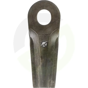 Nož kosilnice levi/desni 132x50x4 mm ovalna luknja 23,0x20,5 mm - primerno za Kongskilde Stoll - JF 8113800013