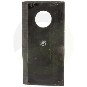 Nož kosilnice desni 97x48x4mm luknja Ø19mm Primerno za Kongskilde Stoll - JF 8113800024