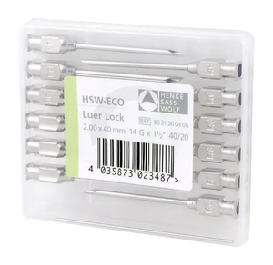 Igla HSW-ECO 1,6 x 20 mm 12p - HENKE 8021160206