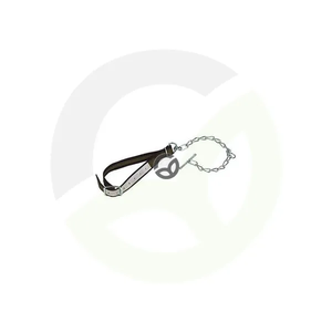 Naveza za mlado govedo 100 x 4 cm, verižica, preklopni gumb - Kramp 803060KR