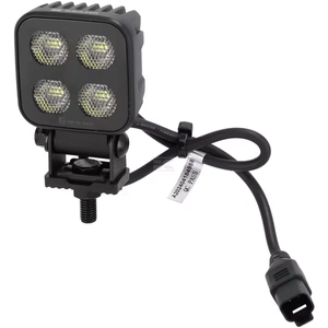 LED delovna luč - 40W - 2650lm - širok snop - 12/24V - nemški vtič - Kramp LA10832